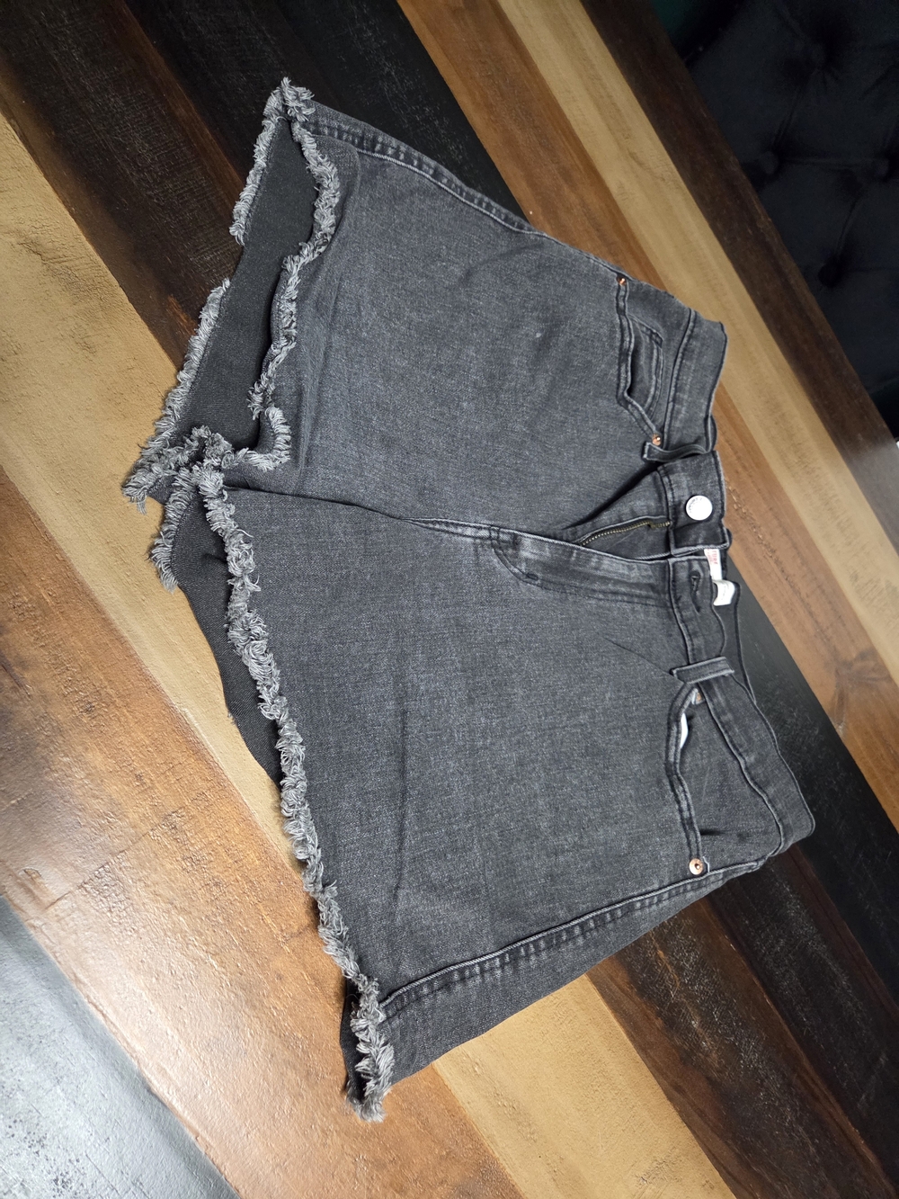 Womens Levi High Rise Shorts
